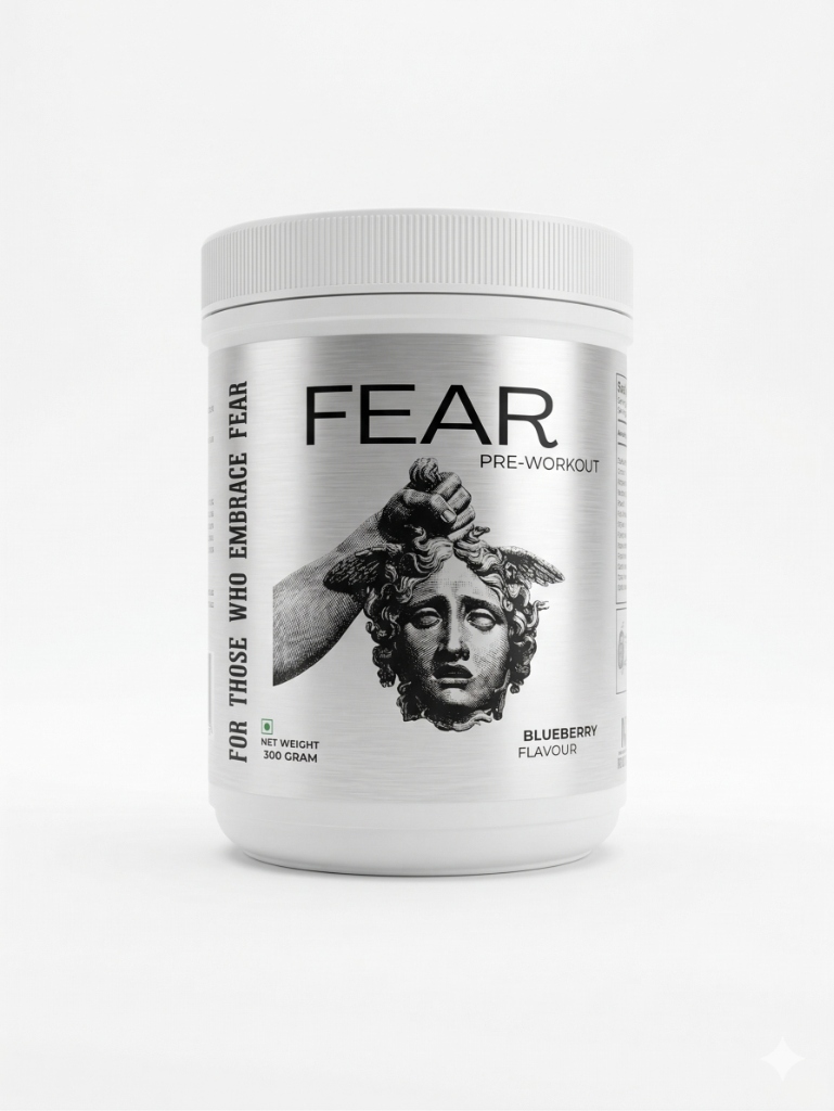 FEAR Premium Pre-Workout Tub